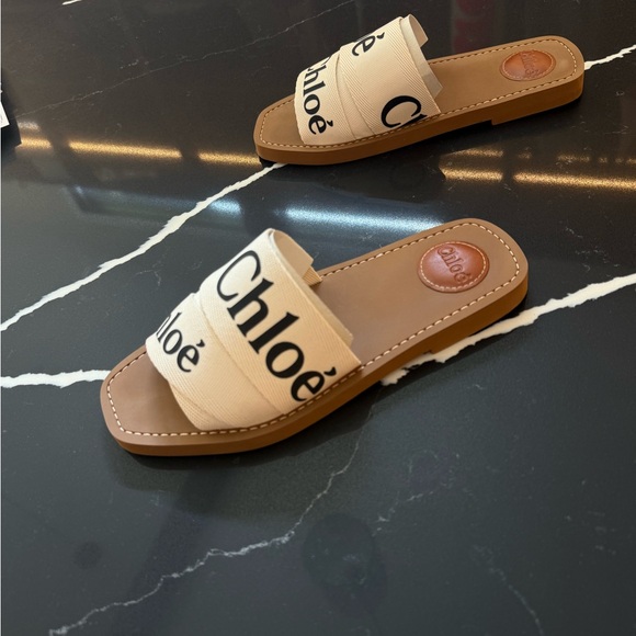 Chloé Beige and Brown Sandals - Picture 3 of 6